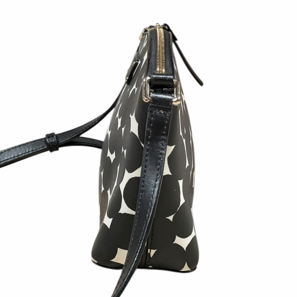 Kate Spade Black White Polka Dot Grove Street Millie Crossbody - Picture 4 of 10